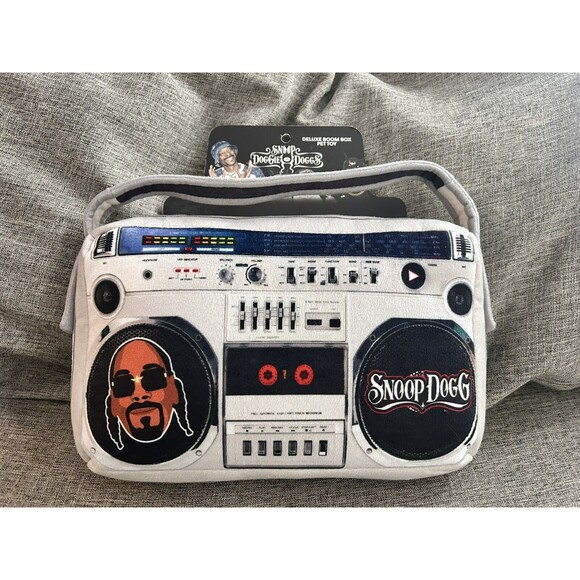 Little Earth Productions Other - Snoop Doggie Doggs Boom Box Pet Toy Dog Chew Music Box Plush